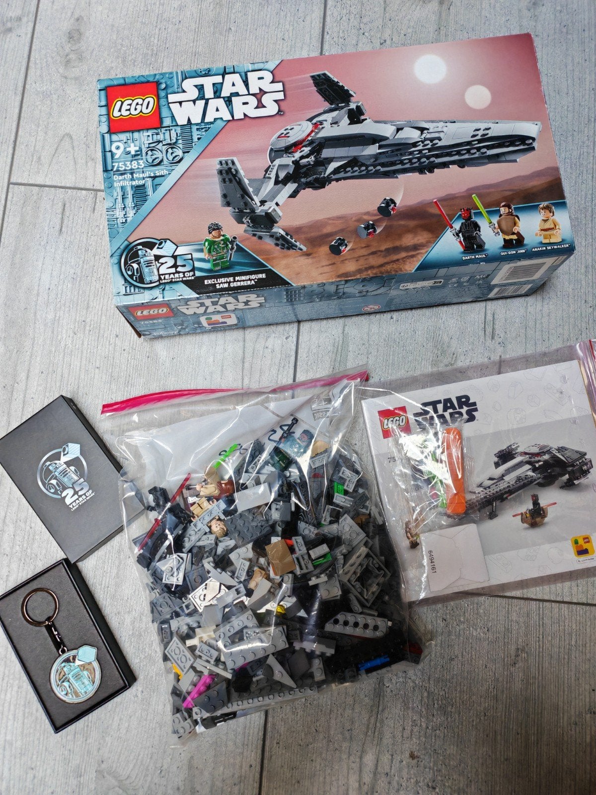 LEGO 75383 Darth Maul's Sith Infiltrator incl. sleutelhanger, Ophalen, Star Wars, Lego, Zo goed als nieuw