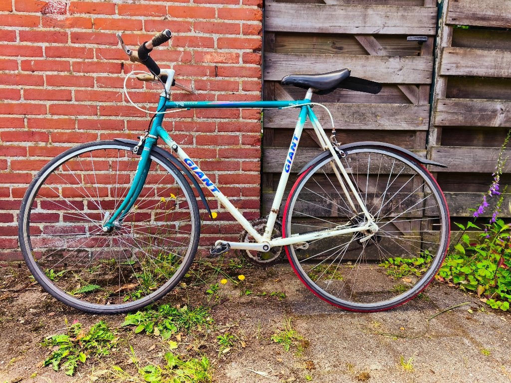Giant racefiets, Ophalen, 28 inch, Gebruikt, 10 tot 15 versnellingen
