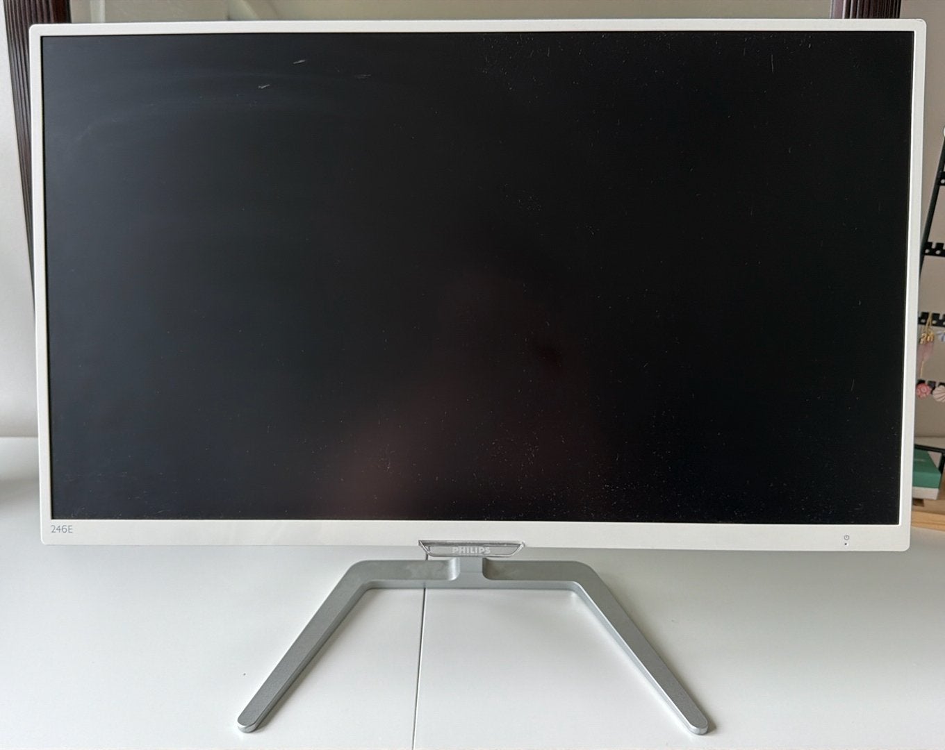 Monitor philips 246e7q, Ophalen, Zo goed als nieuw, Full HD, 60 Hz of minder