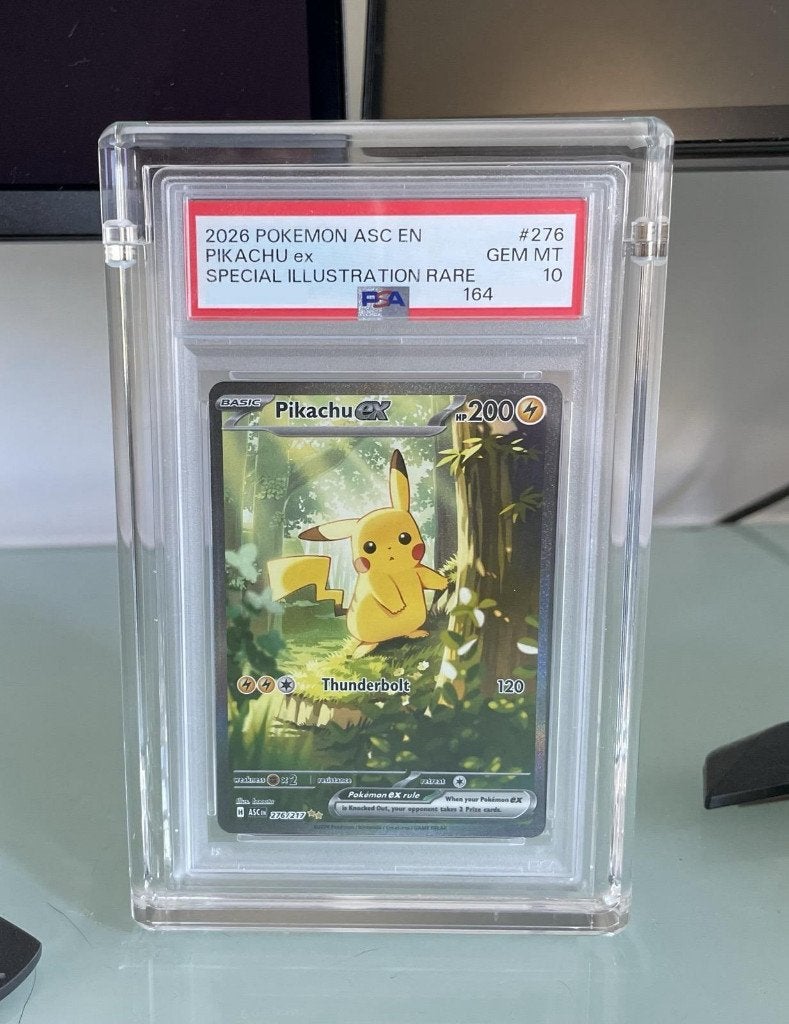 Pikachu ex 276/217 PSA 10 Ascended Heroes - Treekachu, Ophalen, Nieuw, Losse kaart