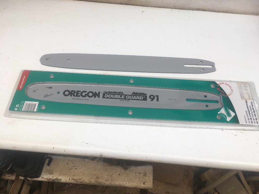 nieuw zaagblad van het merk oregon werkende lengte 40 cm
