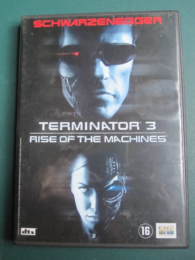 Terminator 3 Rise of the Machines (2003) 2 disc, Engels, Vanaf 16 jaar, Nederlands, Actie