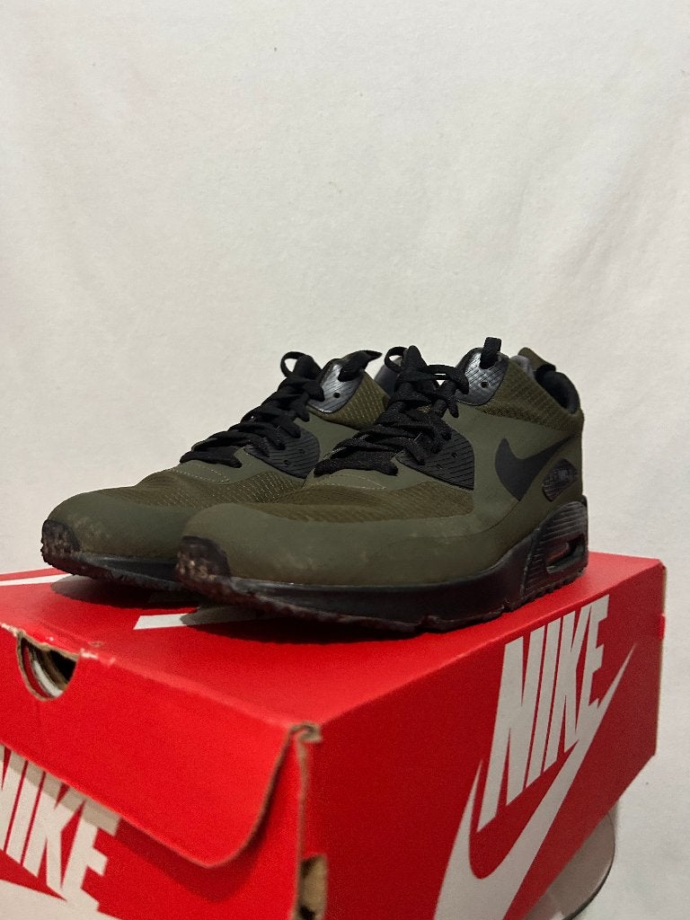 BIJAN NIEUW!Maat 44,5 - Nike Air Max 90 Winter Dark Loden, Overige kleuren, Verzenden, Nike, Nike
