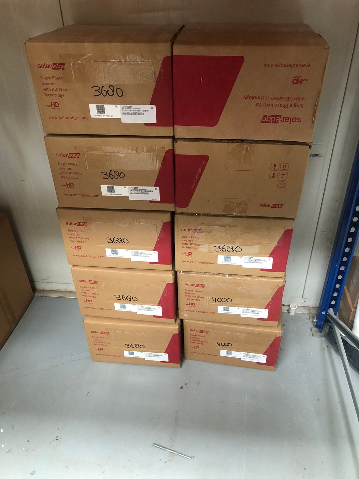 Solar edge omvormers SE5000H SE6000H‼️ACTIE ‼️NIEUW ‼️, Minder dan 30 cm, Overige typen, Nieuw, Minder dan 60 cm