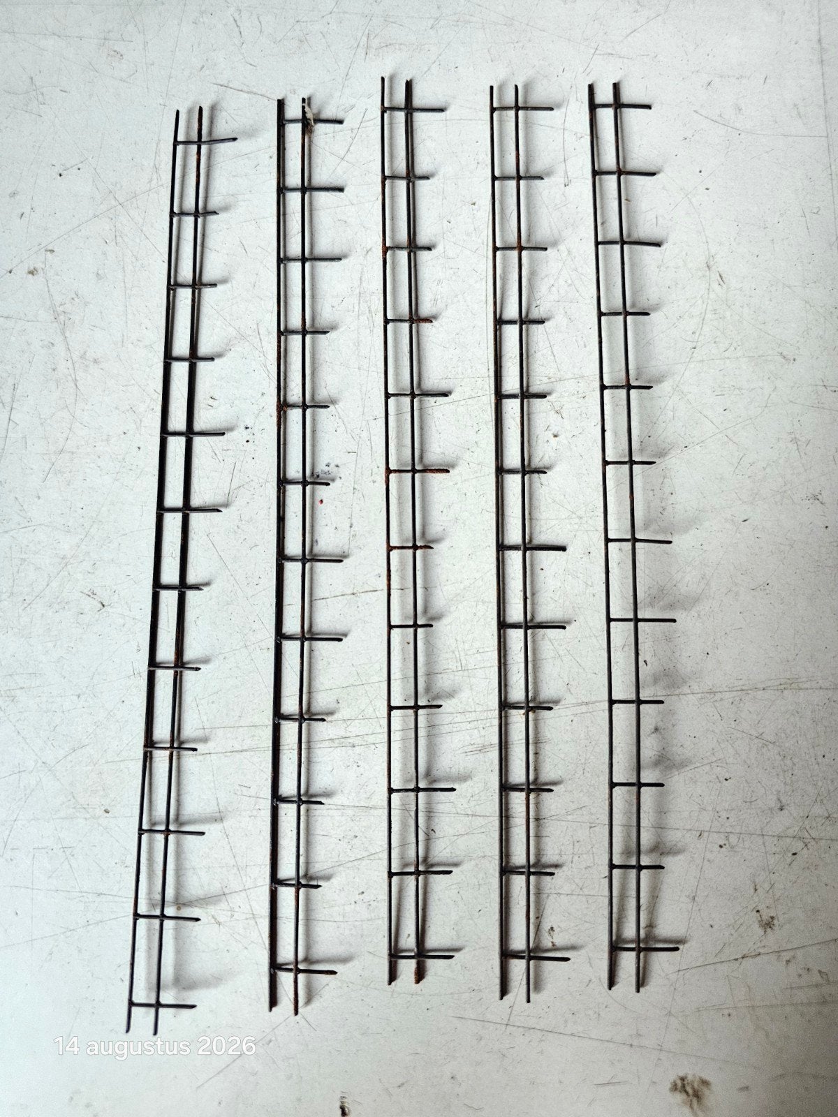 Modelspoor H0 metalen hekken, 5 stuks is ok Marco, Ophalen of Verzenden, Nieuw, Brug, Tunnel of Gebouw
