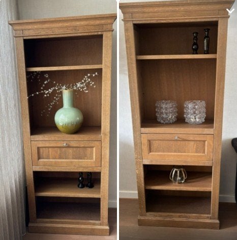 2 schitterende eiken kasten gratis, Antiek en Kunst, Antiek | Meubels | Kasten, Ophalen