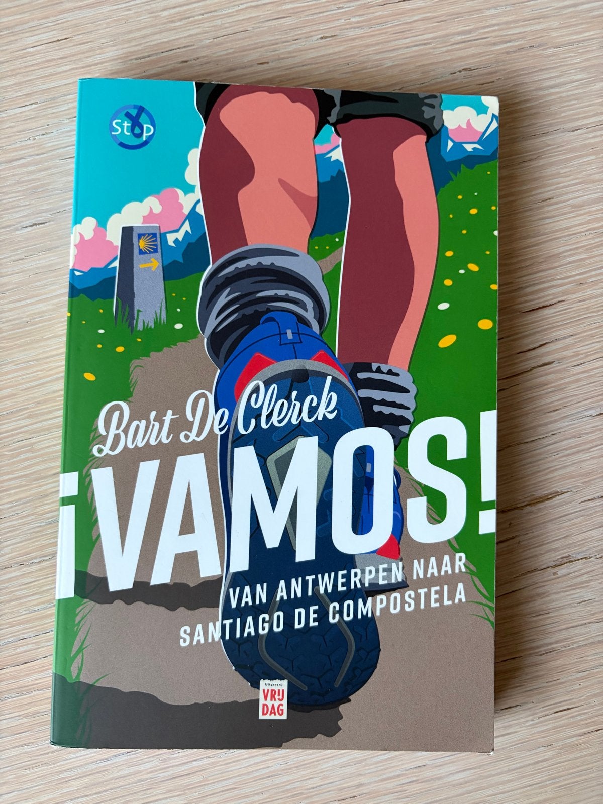 Vamos! Van Antwerpen naar Santiago de Compostela, Ophalen of Verzenden, Zo goed als nieuw, Europa