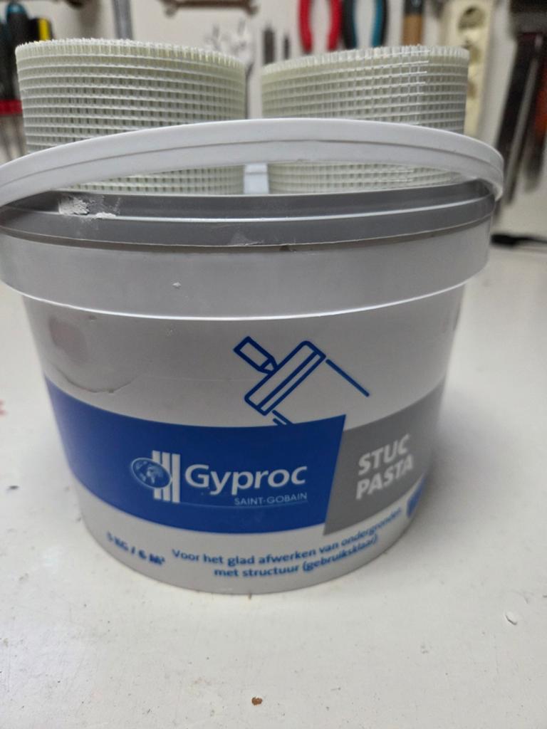 Gyproc stuc pasta, Doe-het-zelf en Verbouw, Ophalen