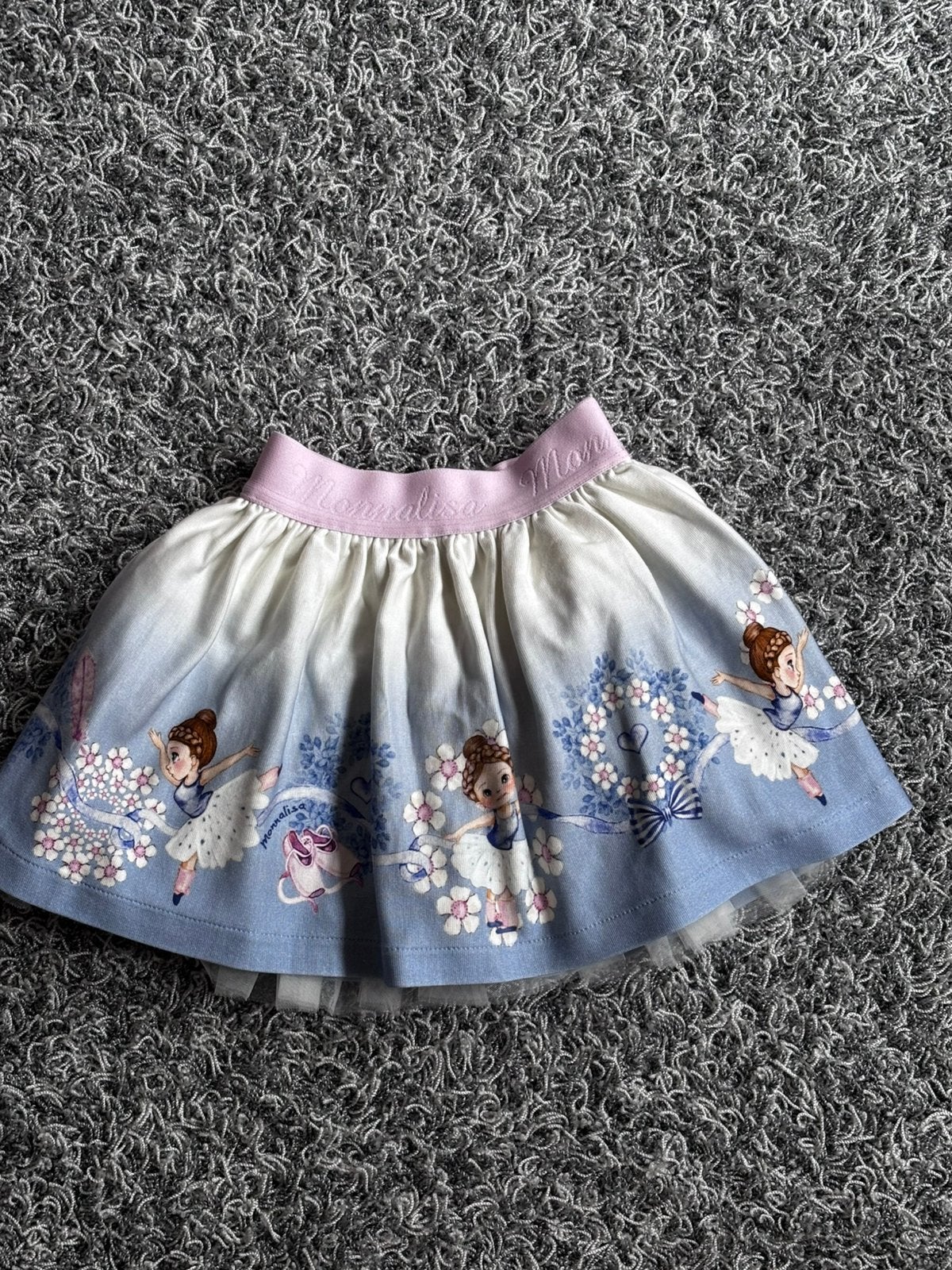 Monnalisa petticoat rok 2 jaar, Ophalen of Verzenden, Zo goed als nieuw, Meisje, Jurk of Rok