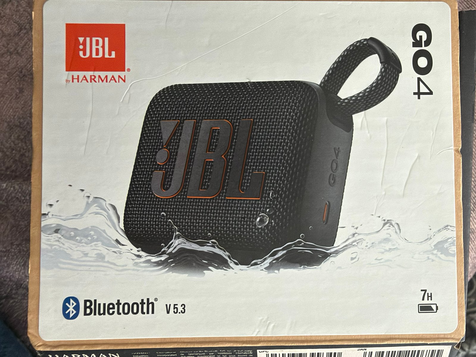 JBL Go 4 Bluetoothspeaker Zwart, Auto diversen, Ophalen of Verzenden, Nieuw