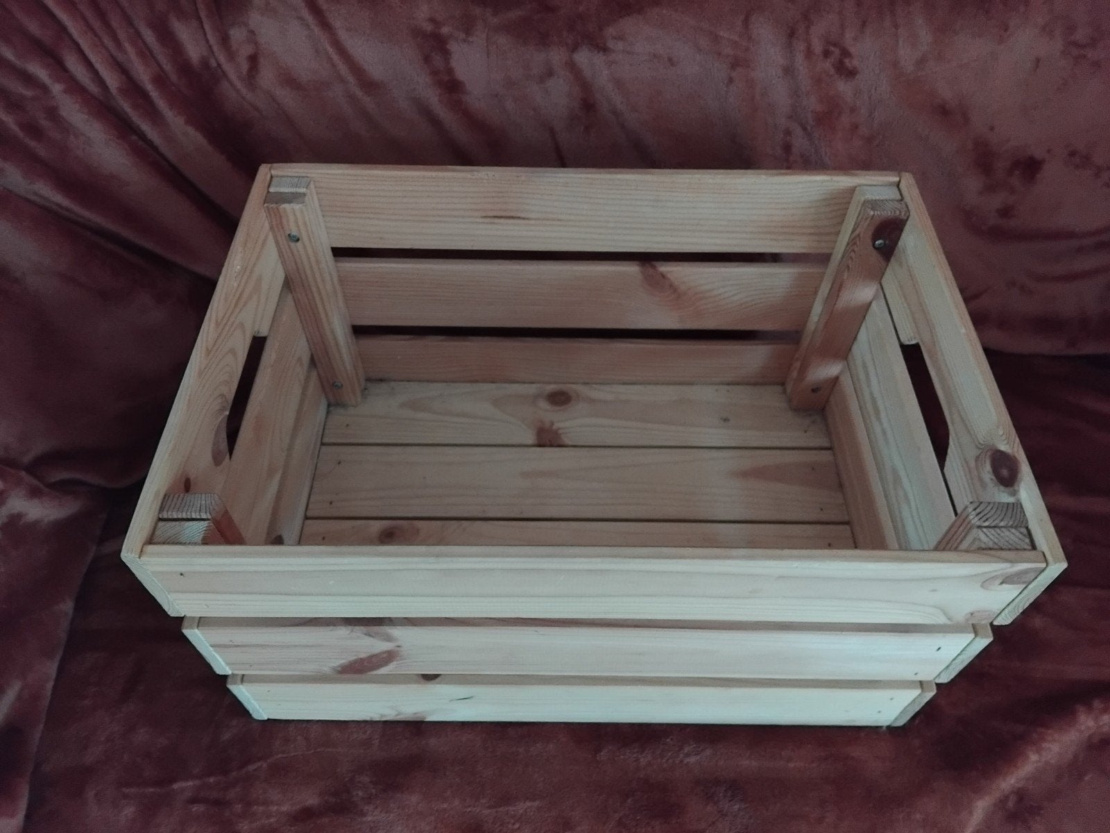 Houten kistje, Huis en Inrichting, Woonaccessoires | Kisten, Ophalen, Minder dan 50 cm, Minder dan 50 cm