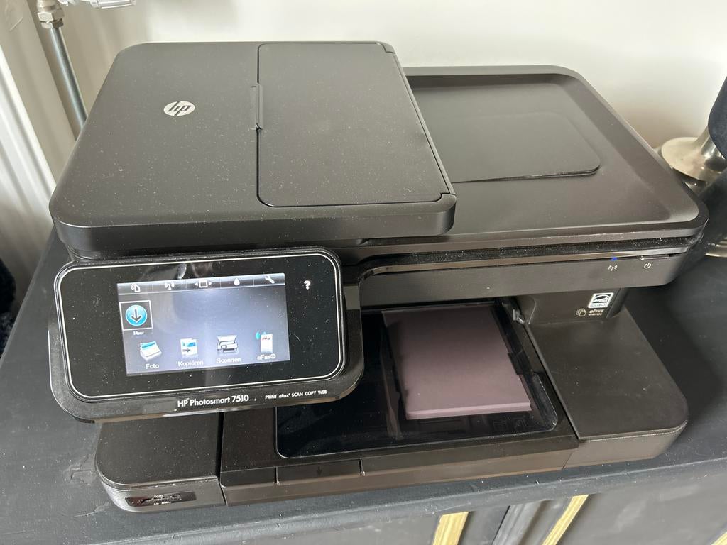 HP Photosmart 7510 All-in-One Printer met WiFi, Computers en Software, Printers, Ophalen, Gebruikt, Faxen, Inkjetprinter
