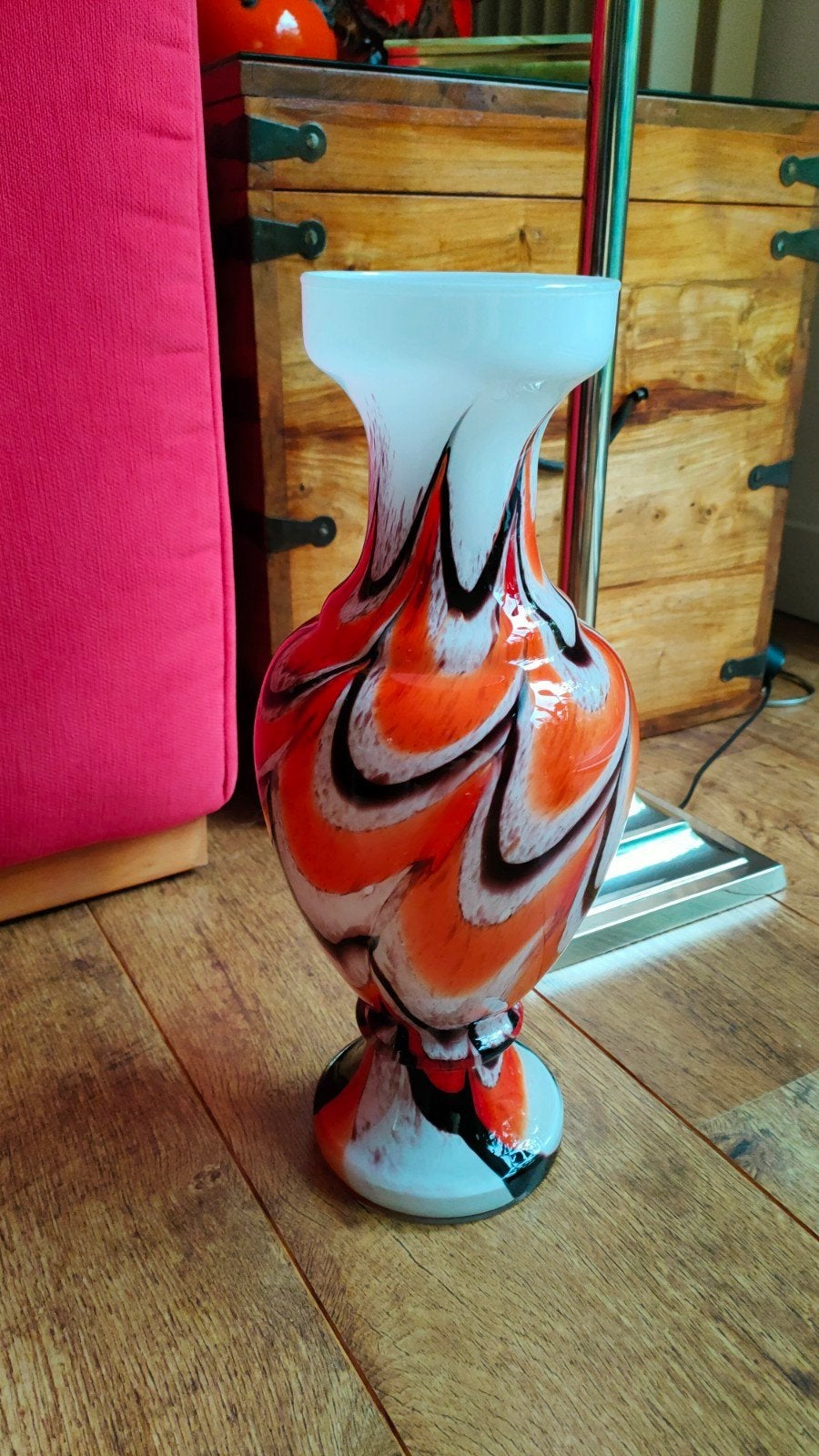 Vintage Carlo Moretti vaas, Ophalen