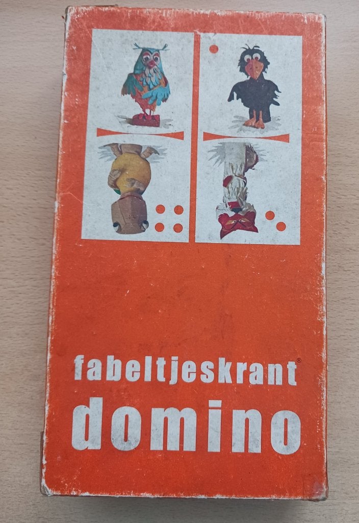 Fabeltjeskrant domino uit 1968, Ophalen of Verzenden, Gebruikt, Tv, Overige typen