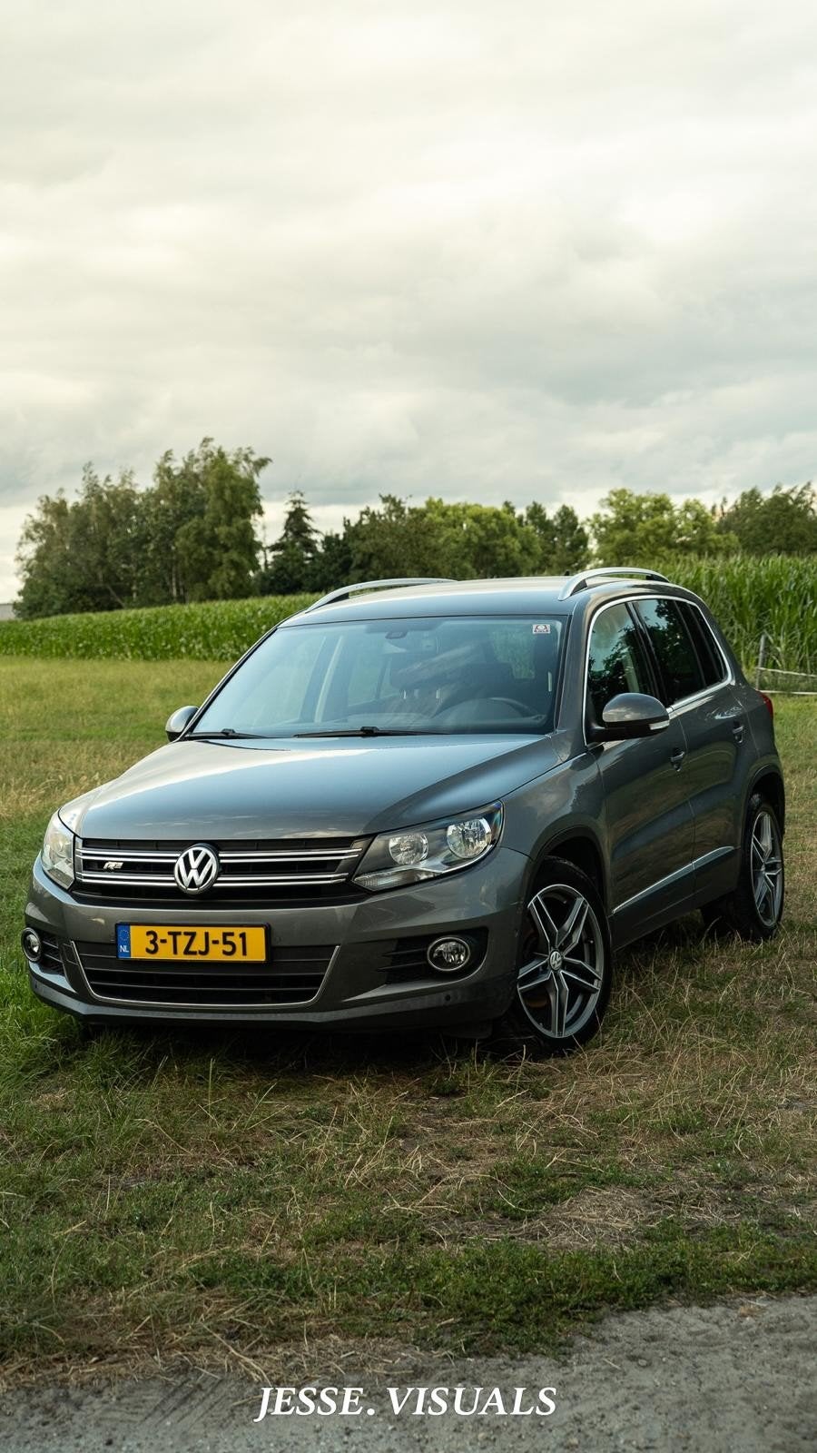 Volkswagen Tiguan 1.4 TSI 90KW BMT 2014 Grijs, Auto's, Voorwielaandrijving, 15 km/l, 4 cilinders, 122 pk