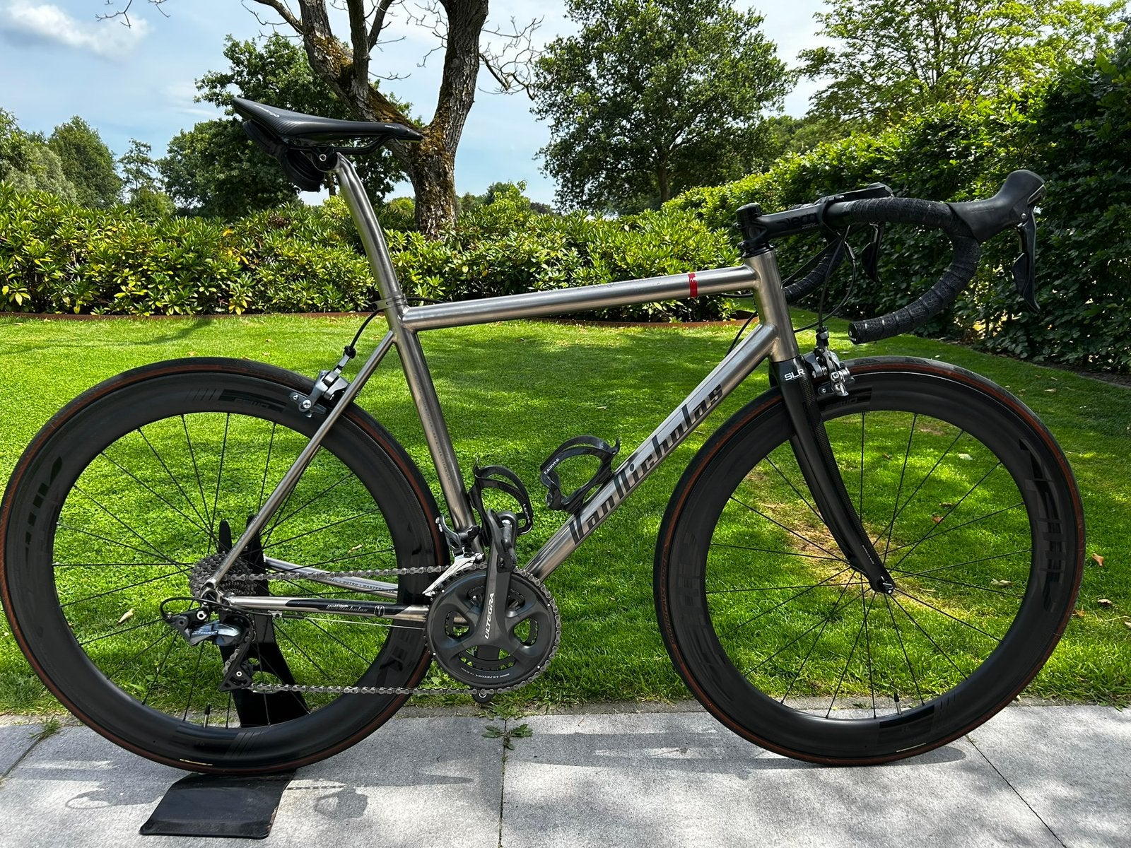 Van Nicholas Aquilo racefiets, Fietsen en Brommers, Fietsen | Racefietsen, Carbon, 49 tot 53 cm, Zo goed als nieuw, Meer dan 20 versnellingen