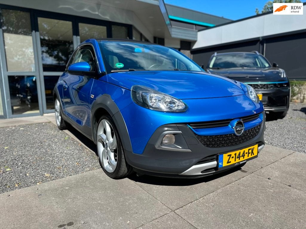 Opel ADAM Opel ADAM 1.0 Turbo Rocks Cabrio Top, Auto's, Voorwielaandrijving, ADAM, 1041 kg, Cabriolet