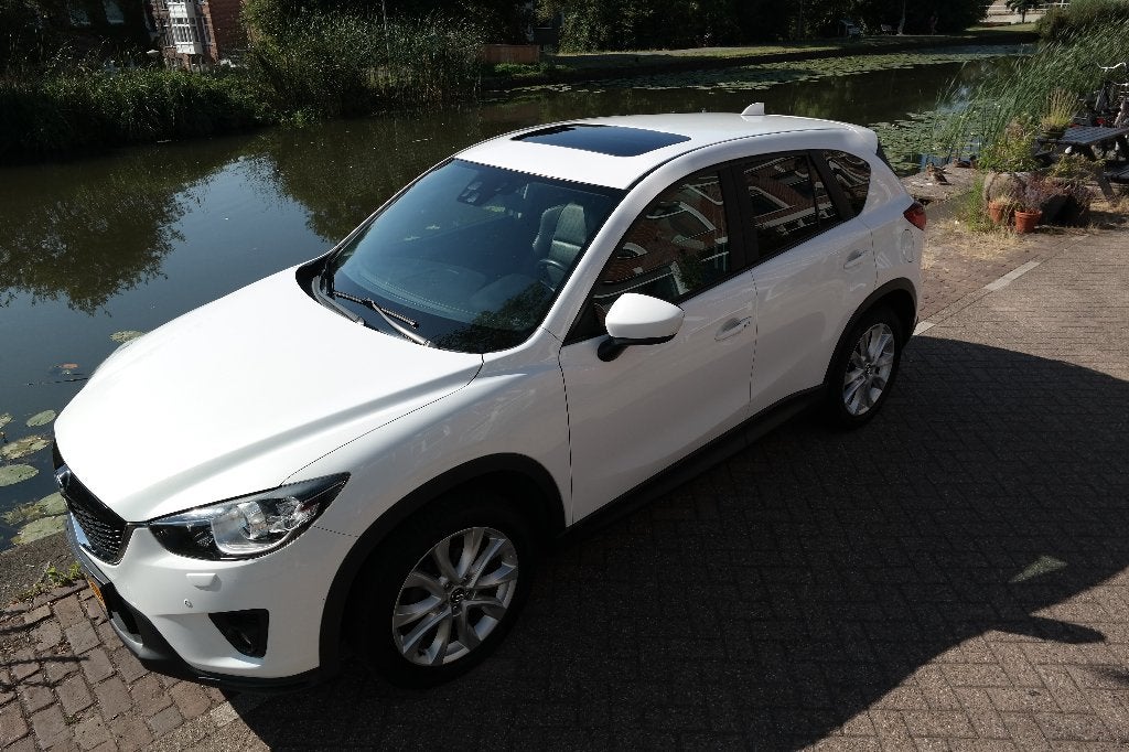 Mazda CX-5 4WD | Leder | Schuifdak | CarPlay | Trekhaak, 15 km/l, 1800 kg, Zwart, 4 cilinders