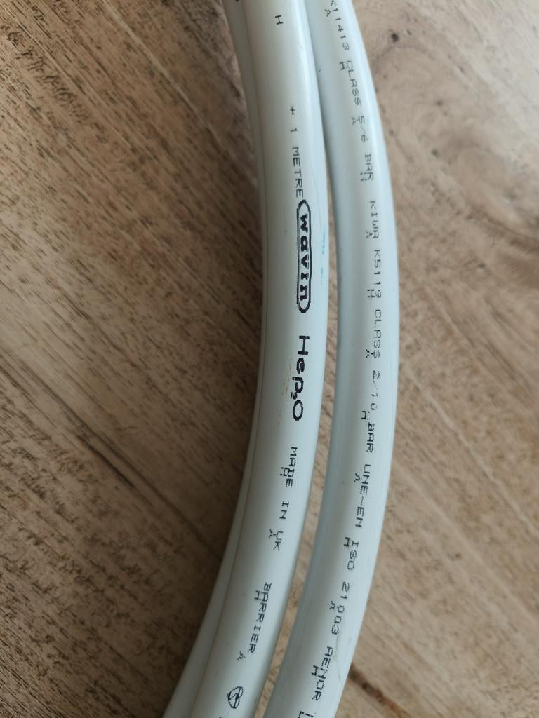 Waterleidingbuis 15 mm. Wavin Hep2O buis, Overige materialen, Minder dan 20 mm, Overige typen, Nieuw