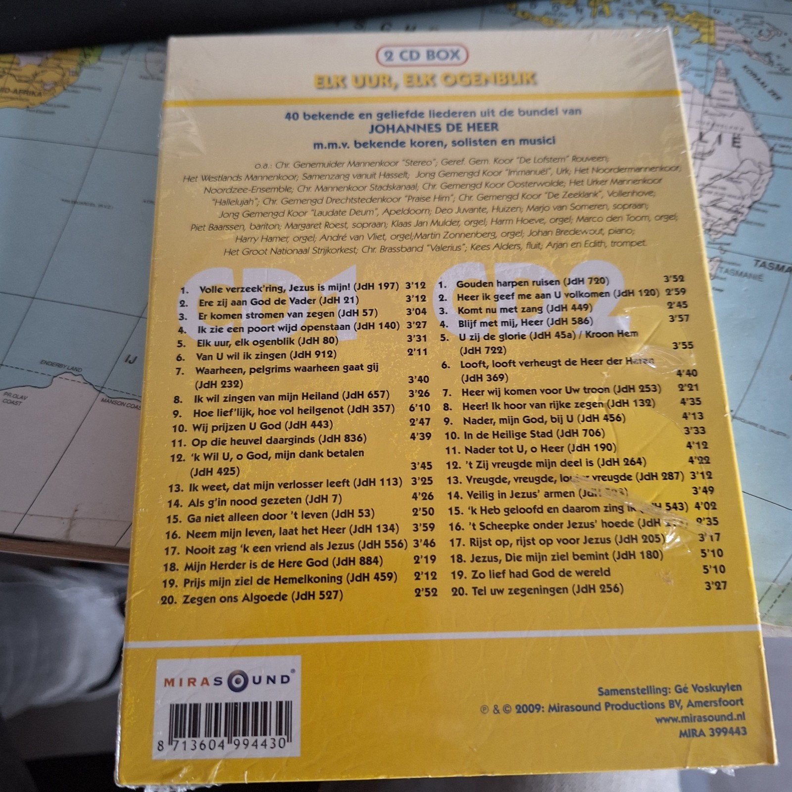 Johannes de Heer - Elk Uur, Elk Ogenblik (2 CD Box), Gospel, Boxset, Ophalen of Verzenden, Nieuw in verpakking