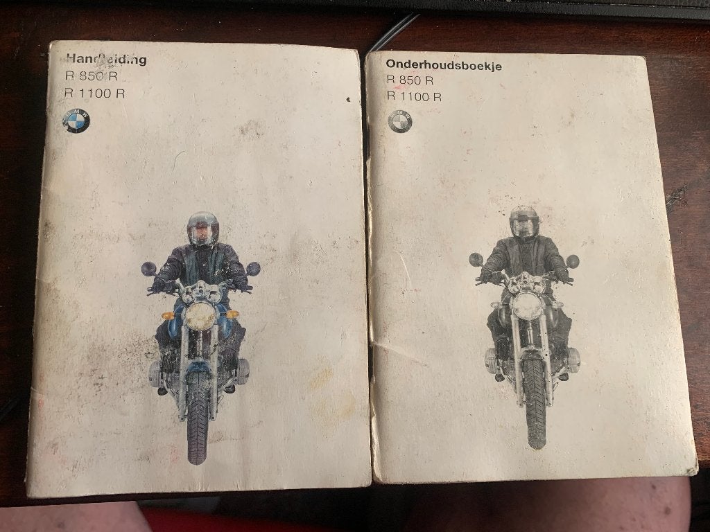 BMW R 850 R / R 1100 R habdleidig & onderhoudsboekjes, Ophalen of Verzenden, BMW