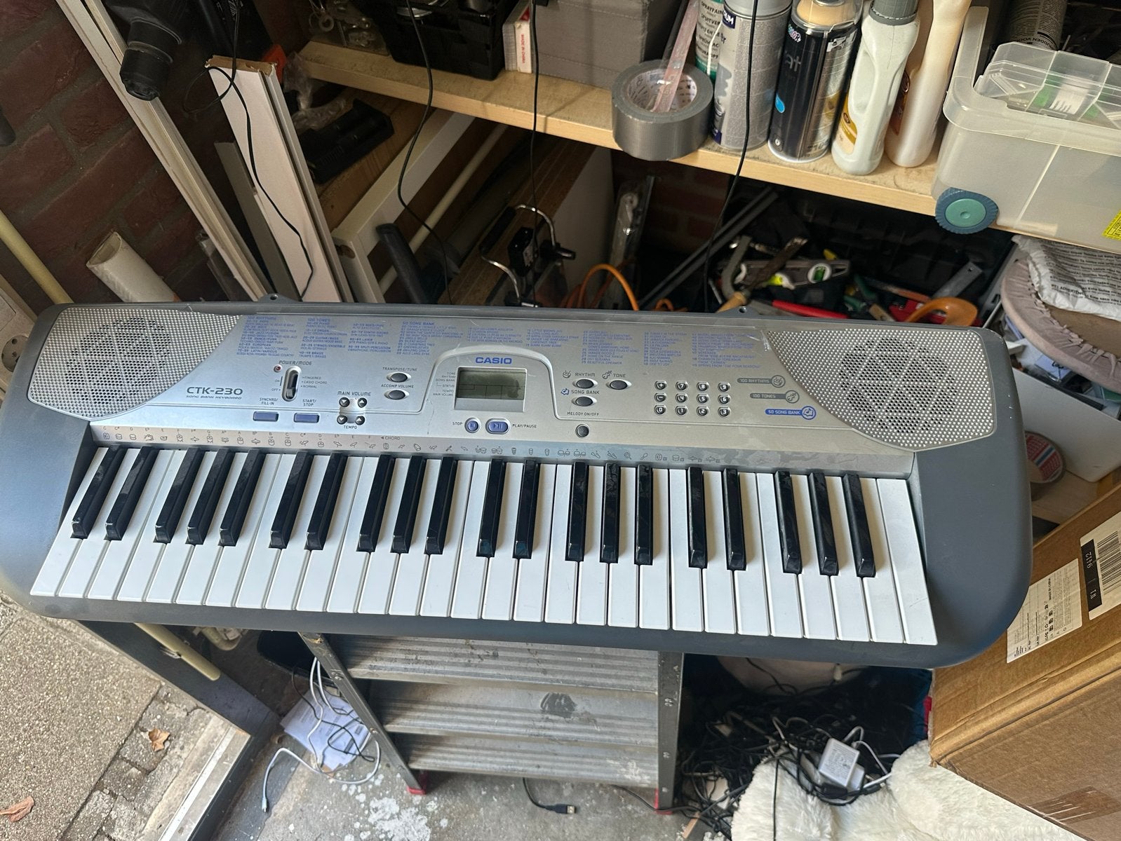 Casio CTK-230 Keyboard - Ideaal voor beginners, Ophalen of Verzenden, Gebruikt, 49 toetsen, Casio