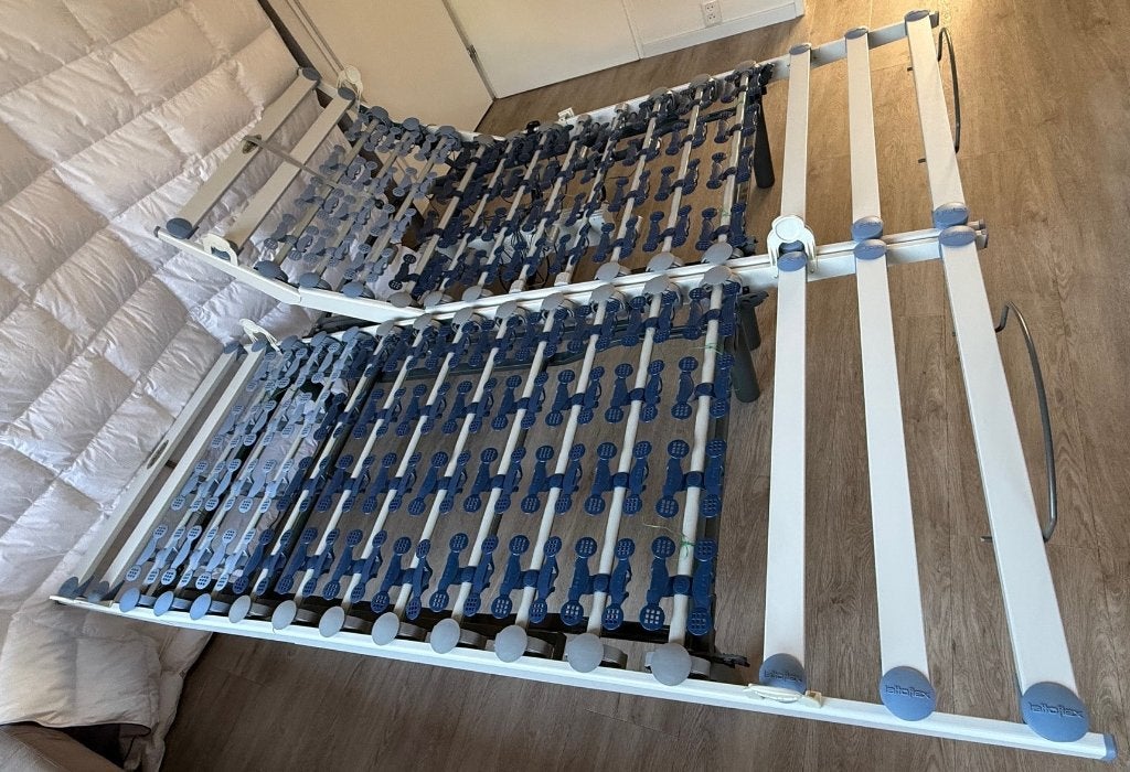 2 Lattoflex bed-bodems (90x220), Huis en Inrichting, Ophalen, Gebruikt, Tweepersoons, Bedbodem