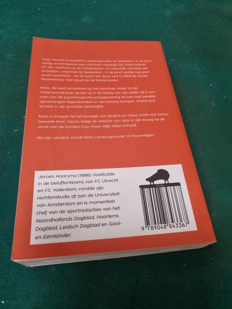 boek keessie verkerk schaatser, Ophalen of Verzenden