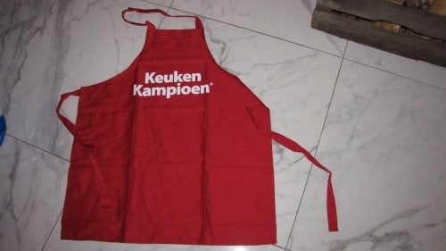 KEUKEN SCHORT *nieuw*  keuken kampioen, Ophalen of Verzenden, Nieuw, Schort