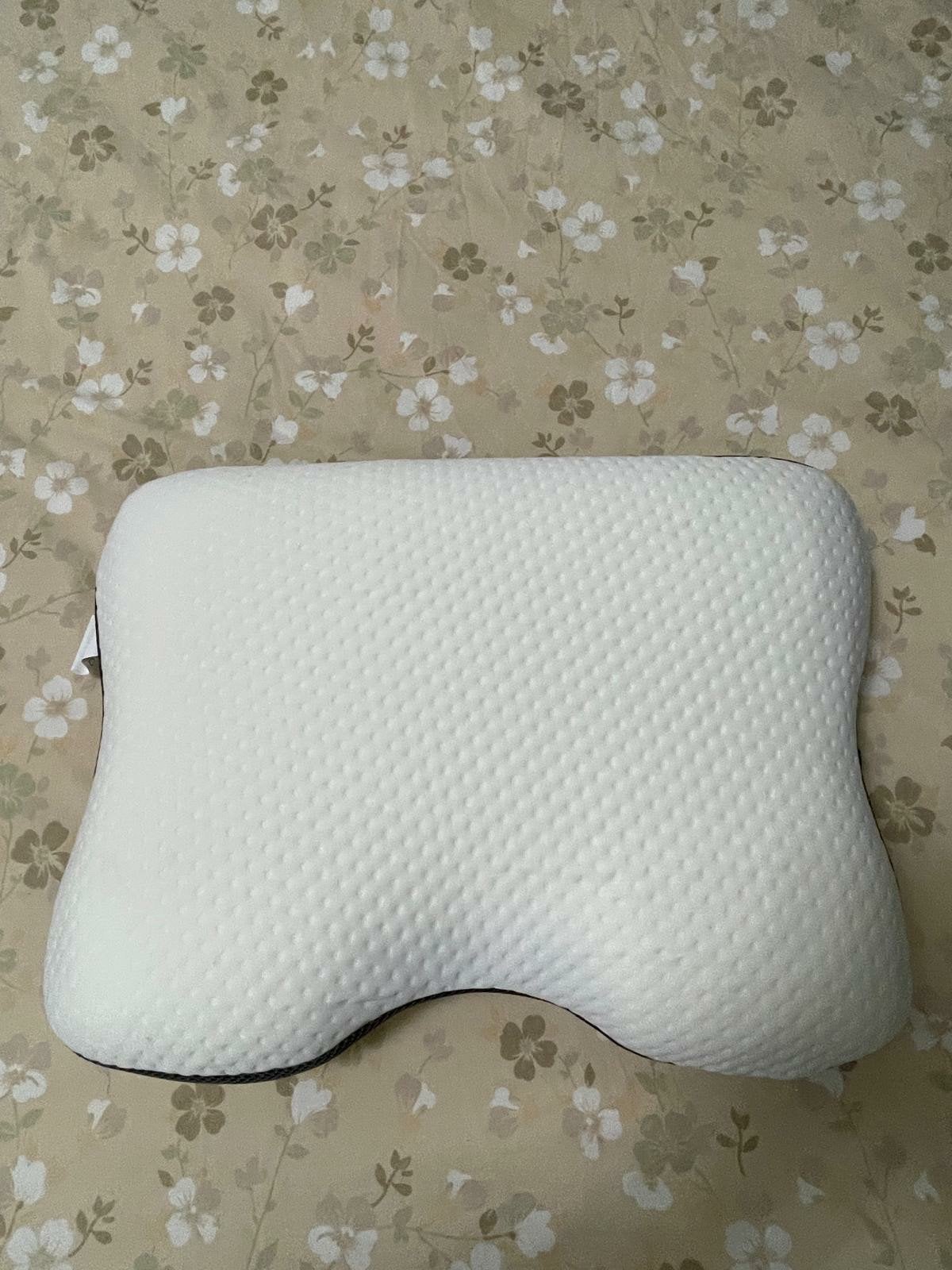 Milan Sleeping Traagschuim Kussen - Ergonomisch, Eenpersoons, Wit, Ophalen of Verzenden, Zo goed als nieuw