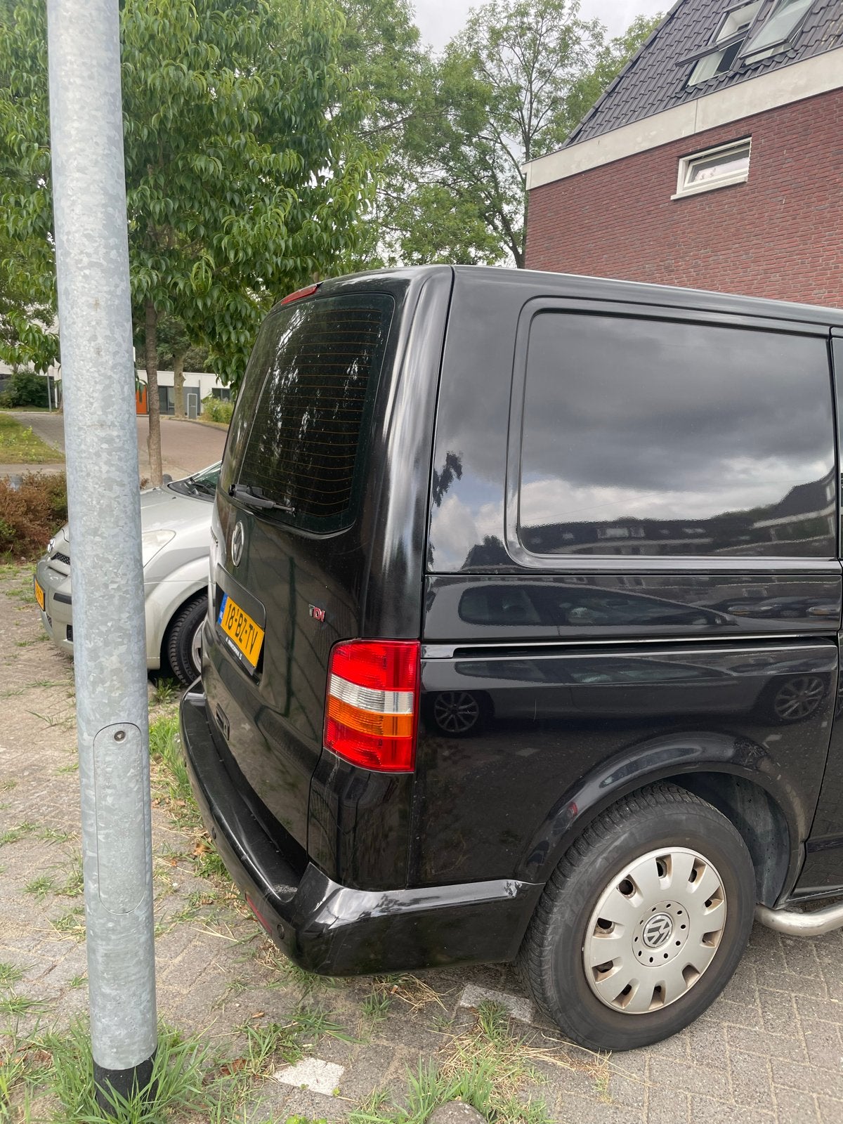 Volkswagen Transporter Bestel 2.5 TDI 96KW 1.0 2006, Auto's, Voorwielaandrijving, Stof, Volkswagen, Zwart