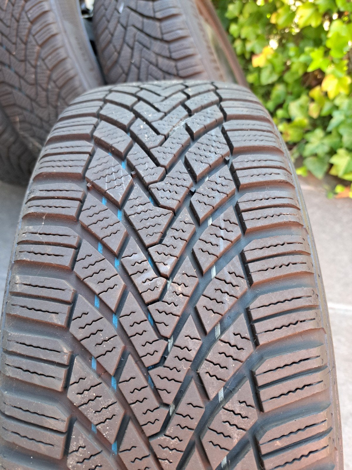 Set winterbanden op stalen velgen voor o.a. VW Polo (6R), Ophalen, Gebruikt