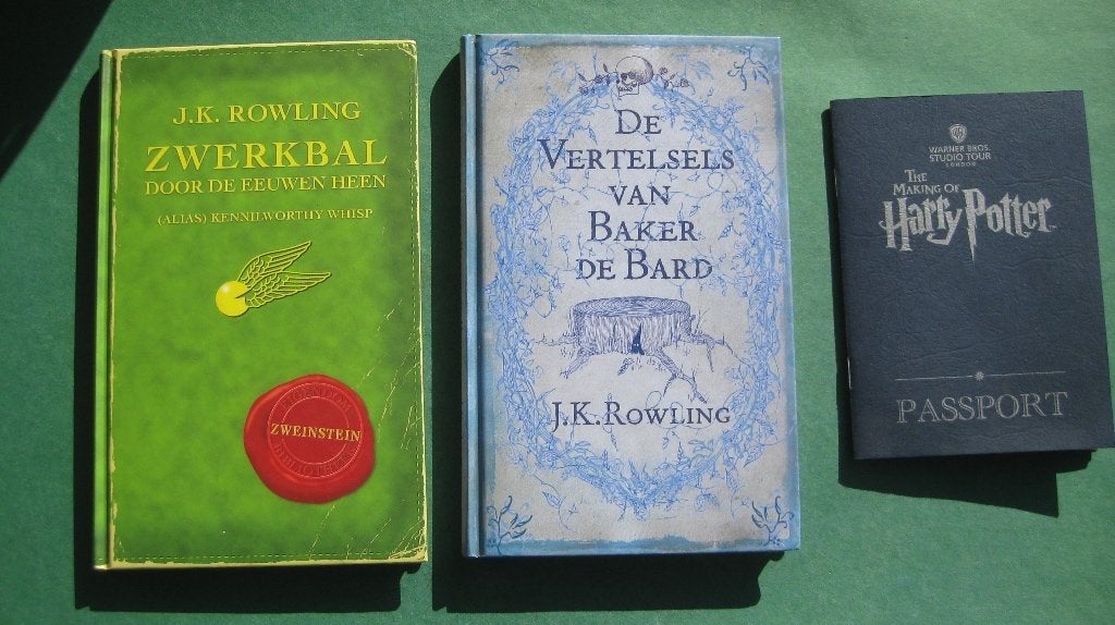 3 x boeken J.K. Rowling – Harry Potter, Ophalen of Verzenden, Boek of Poster