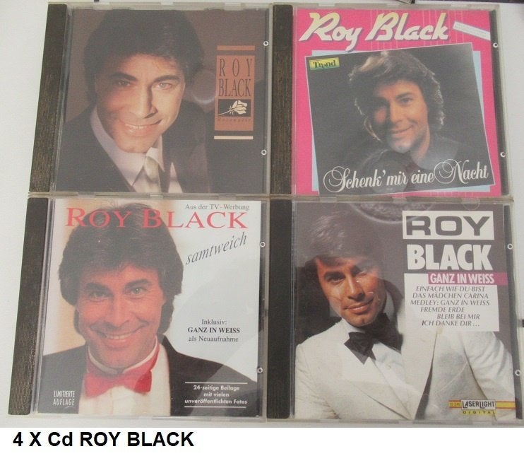 ROY BLACK, 4 stuks CD's, Cd's en Dvd's, Ophalen of Verzenden, Zo goed als nieuw, Overige soorten