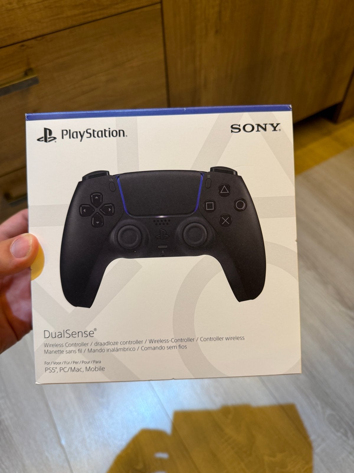 Lege doos PlayStation DualSense Controller Zwart, Ophalen of Verzenden, PlayStation 5