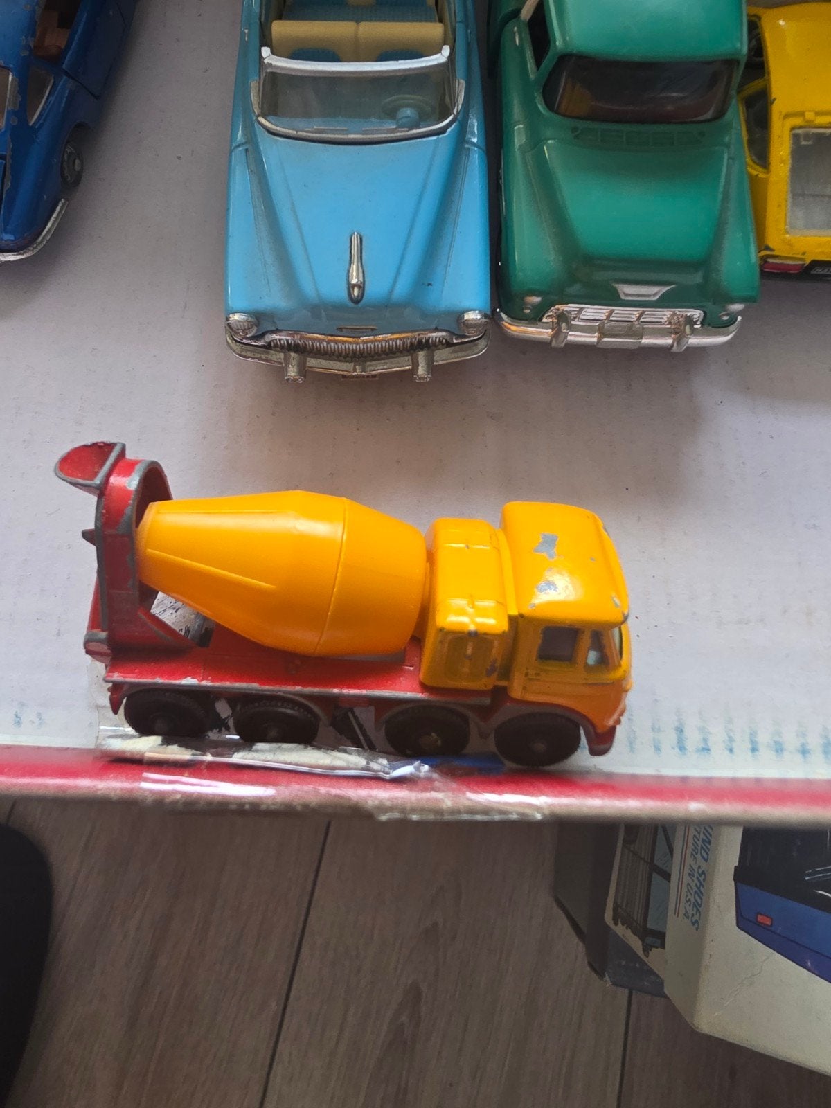 Vintage Matchbox Lesney Cementwagen Truck Made in England, Hobby en Vrije tijd, Modelbouw | Auto's en Voertuigen, Gebruikt, Ophalen of Verzenden