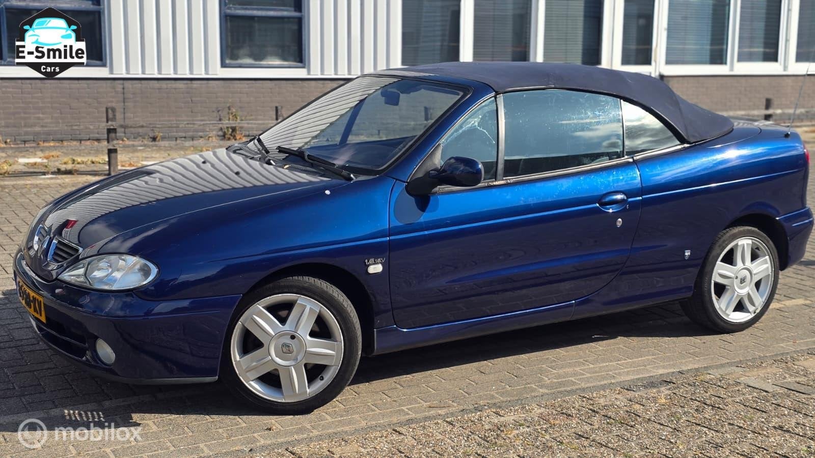 Renault Megane Cabrio 1.6-16V Dynamique/EleckRamen/Leer/APK!, Voorwielaandrijving, Gebruikt, 4 cilinders, Cabriolet