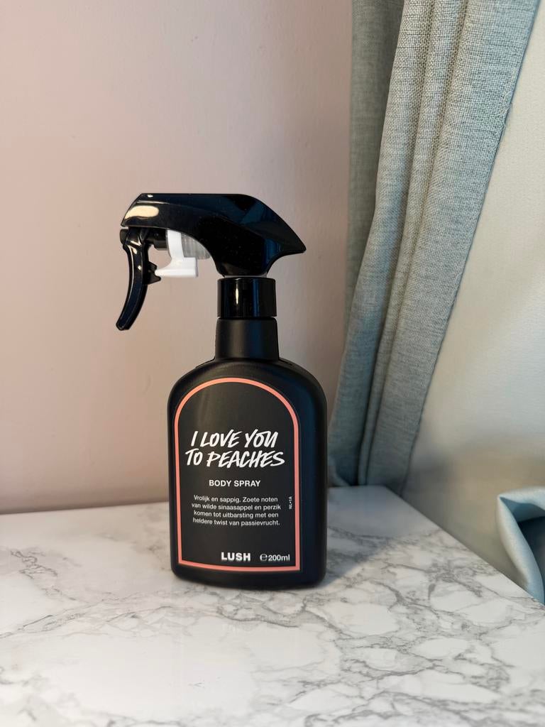 Lush I Love You To Peaches Body Spray - Nieuw, Ophalen of Verzenden, Nieuw