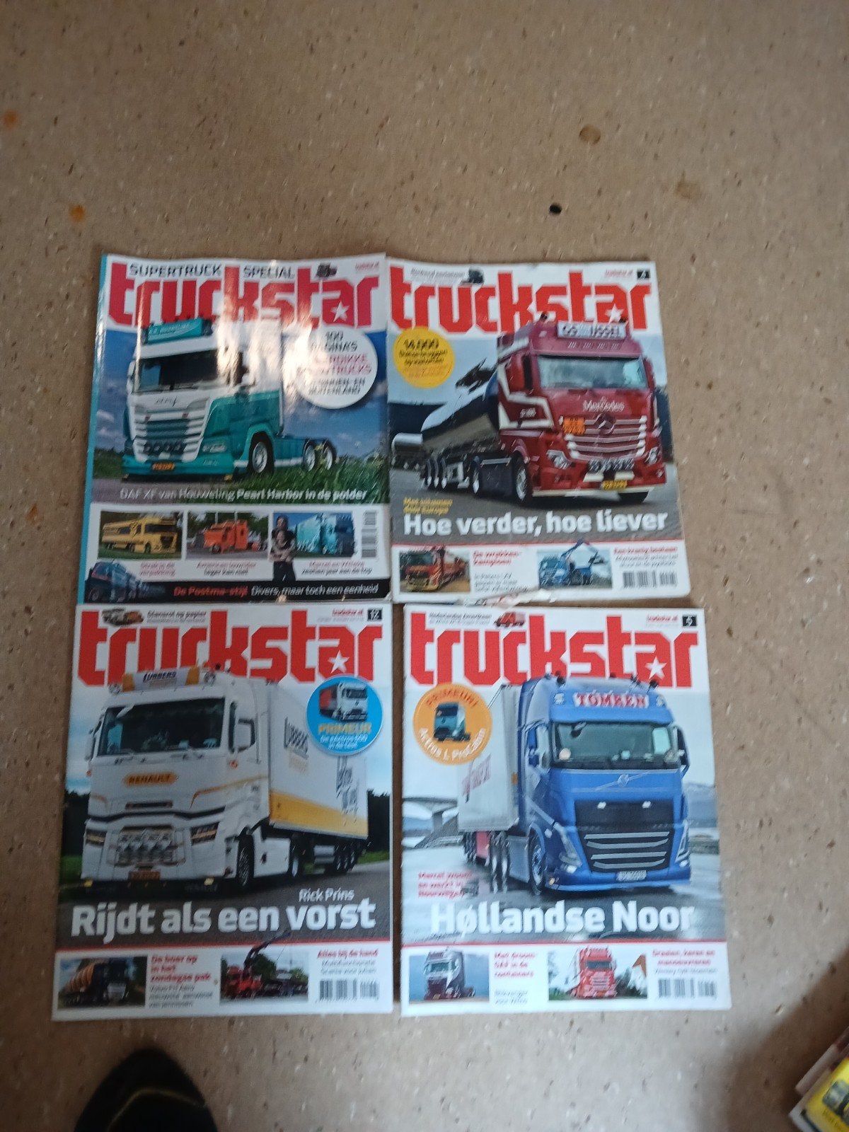 12 Truckstar tijdschriften - diverse edities, Ophalen of Verzenden, Gelezen, Overige typen