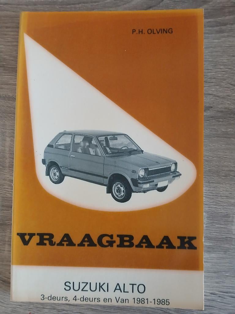 Suzuki Alto 1981-1985 Vraagbaak, Verzenden