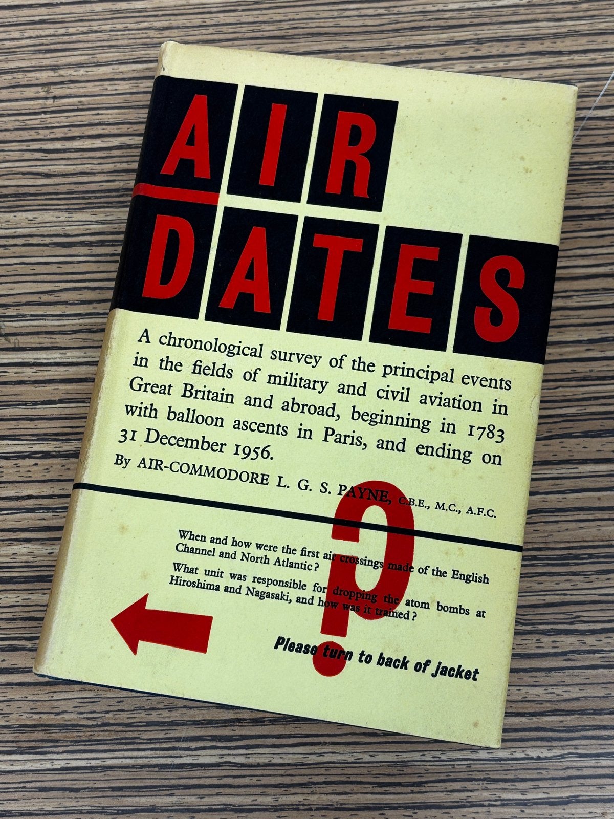 Air Dates, Ophalen of Verzenden, 1945 tot heden, Zo goed als nieuw, Luchtmacht