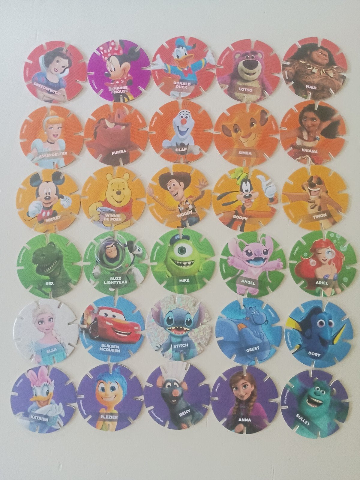DIRECTE VERKOOP: Diskeyz complete set 30 stuks, Albert Heijn, Verzenden