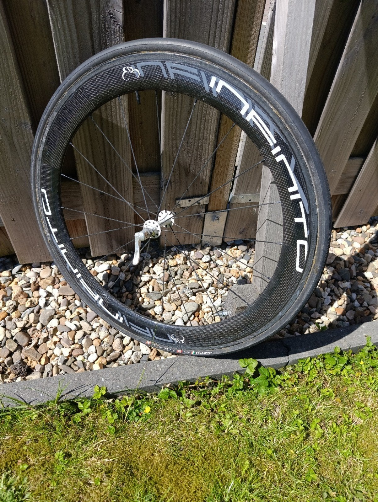 Infinito Carbon Voorwiel 700cc Racefiets, Wiel, Gebruikt, Infinito, Verzenden
