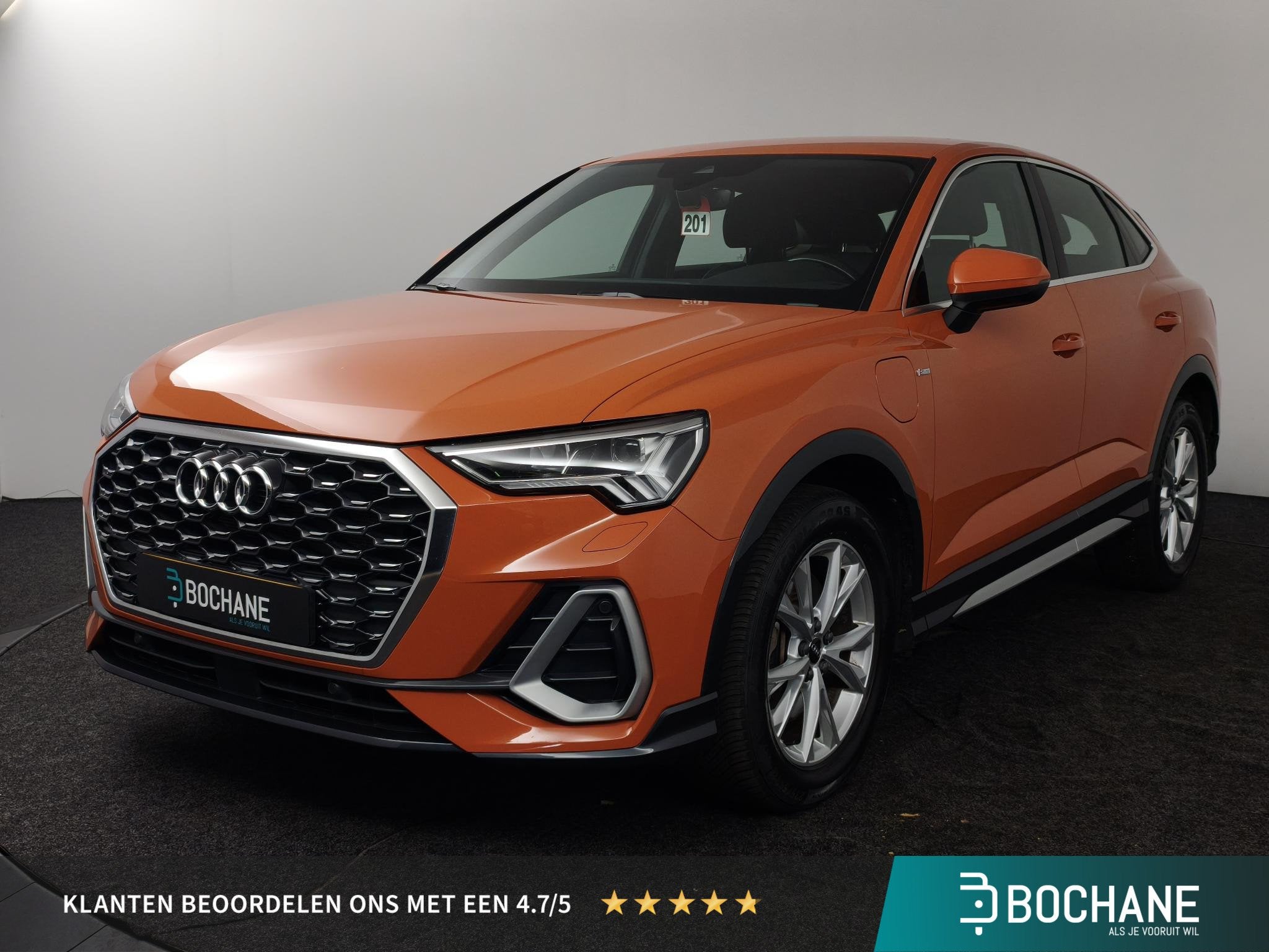 Audi Q3 Sportback 45 TFSI e S Edition NAVIGATIE | ACHTERUITR