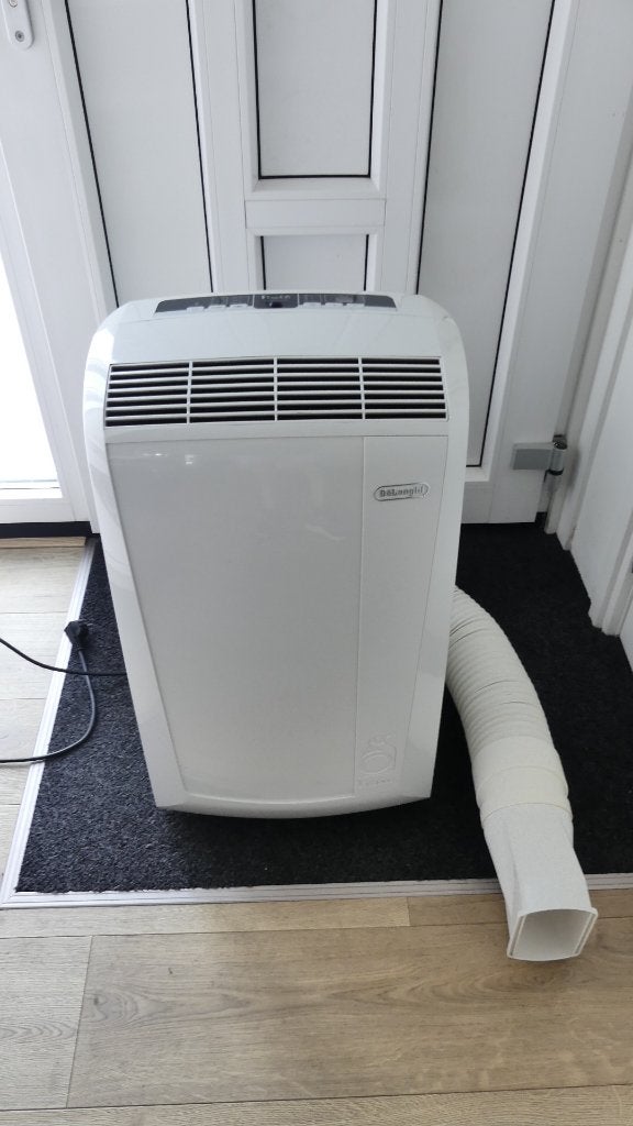 Mobiele airco De'Longhi PAC N90, Witgoed en Apparatuur, Airco's, Ophalen, Gebruikt, Minder dan 60 m³, 3 snelheden of meer