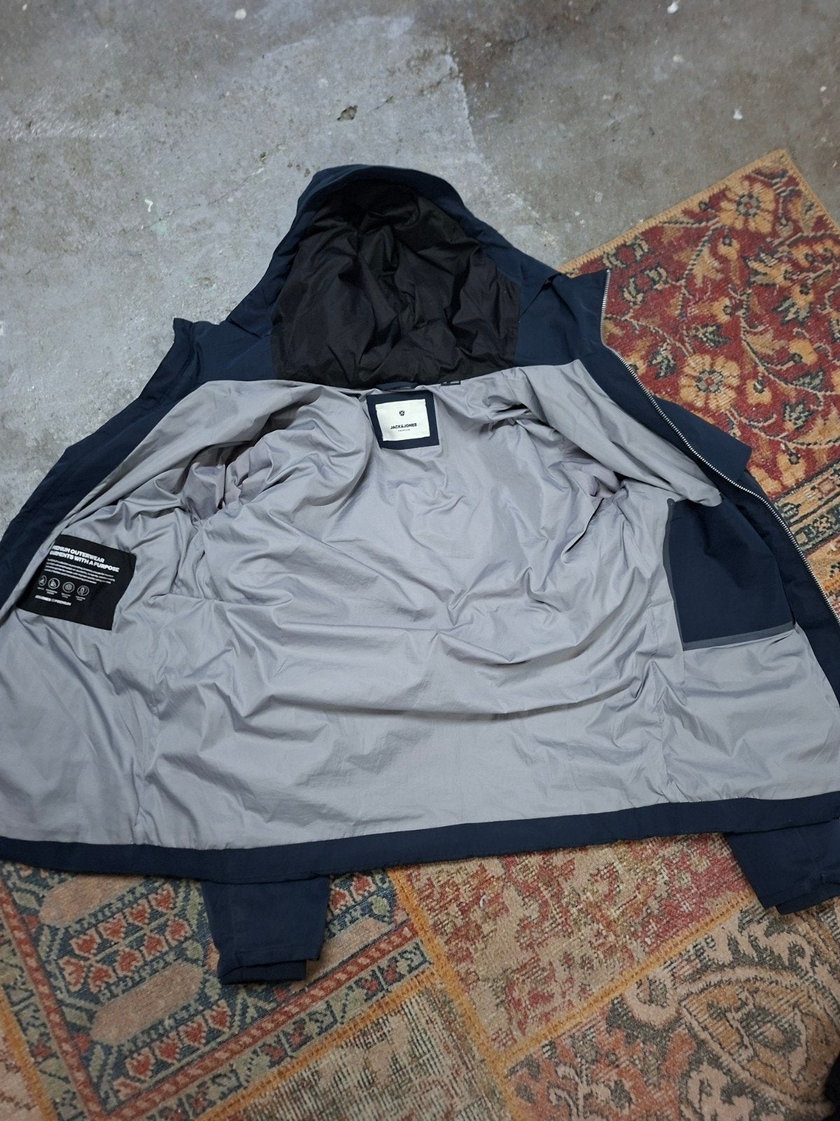 Jack & Jones jas - Maat M - Zo goed als nieuw, Ophalen of Verzenden, Zo goed als nieuw, Jack & Jones, Maat 48/50 (M)