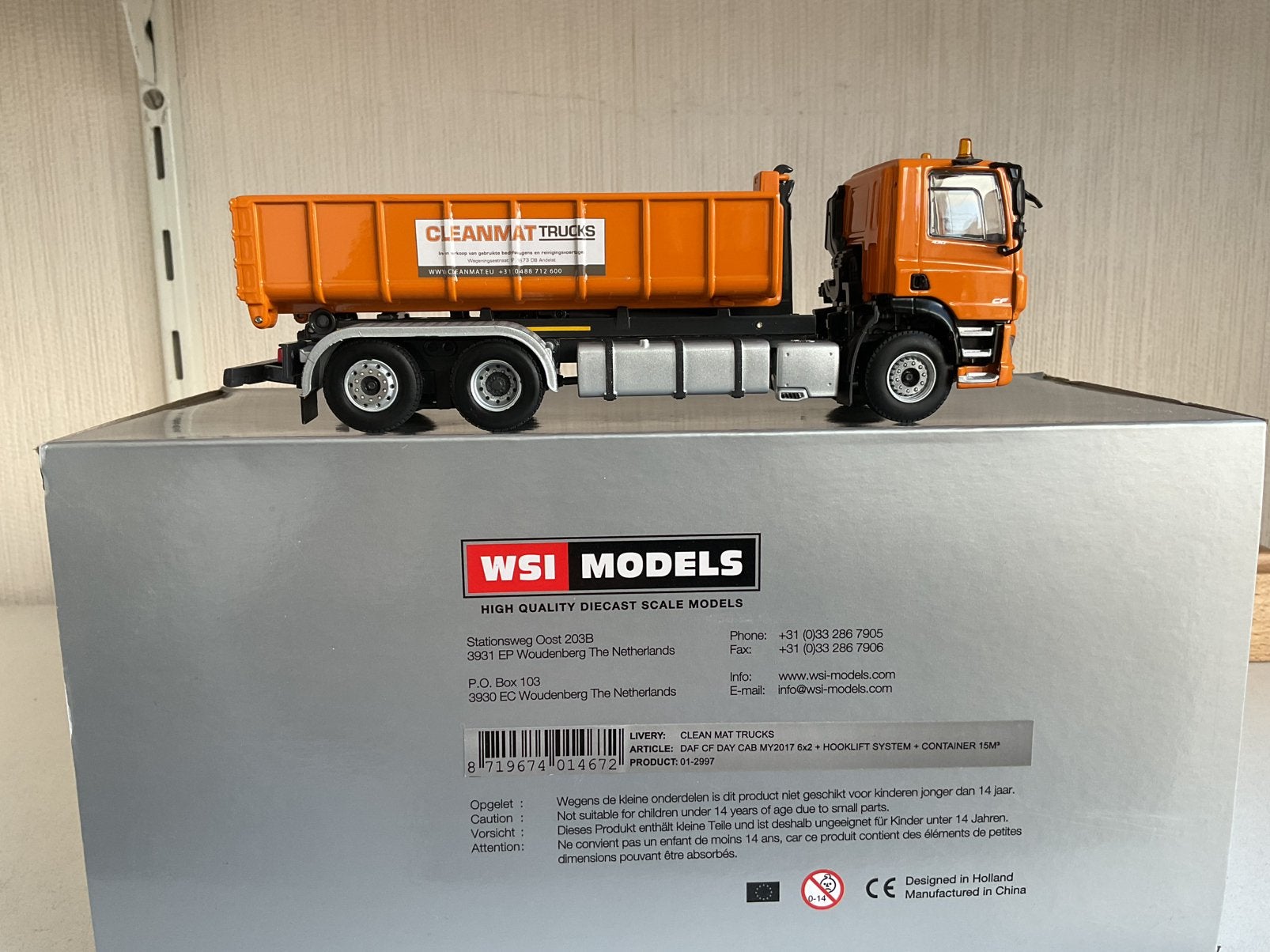 Wsi daf cf clean mat, Ophalen of Verzenden, Zo goed als nieuw, Bus of Vrachtwagen, Wsi