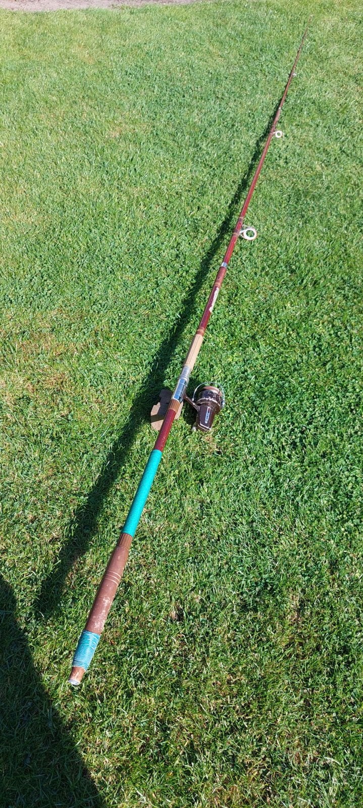 Walhengel + Daiwa 7600 molen, Ophalen of Verzenden, Zo goed als nieuw