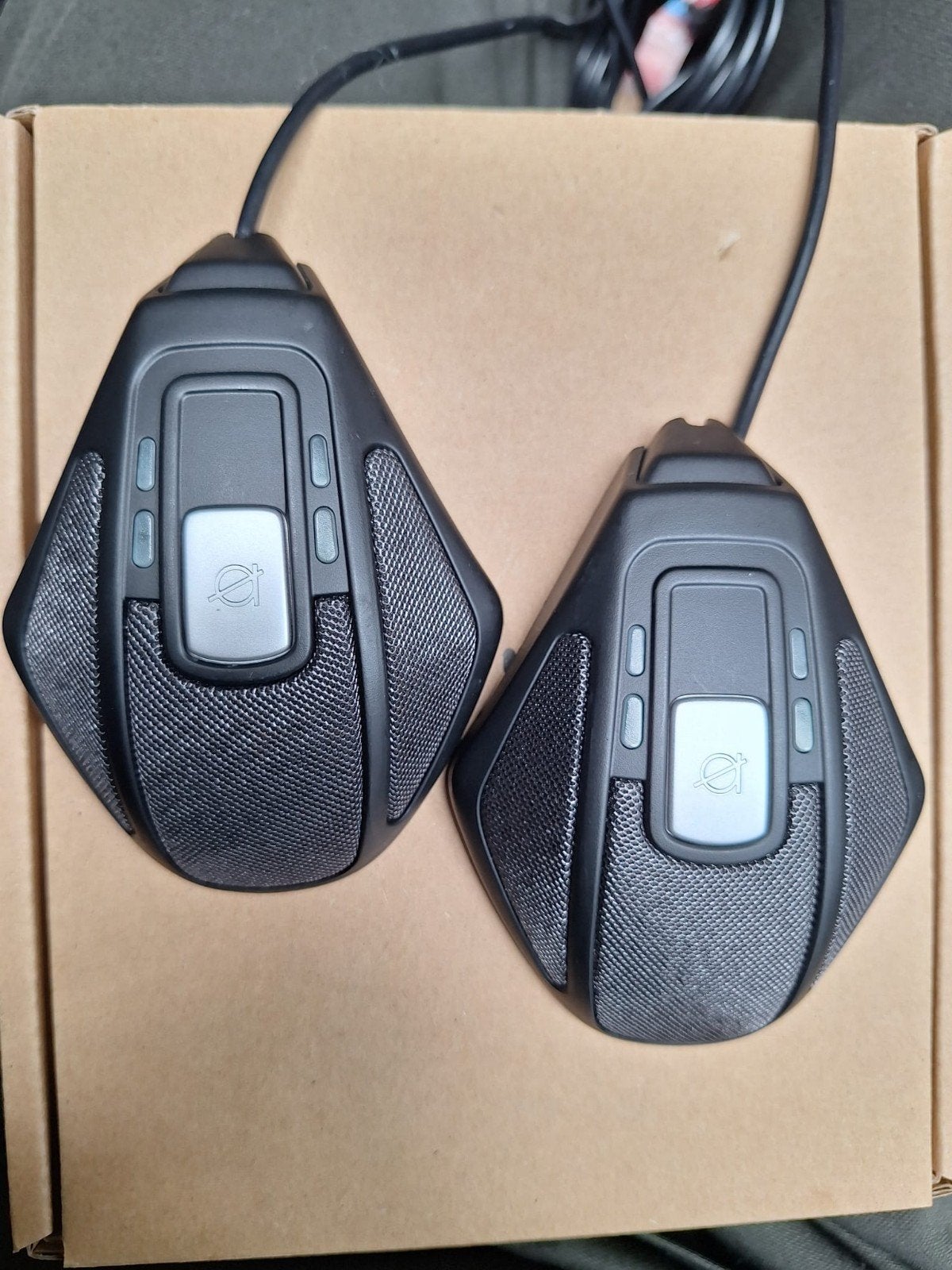 Avaya B100 Serie Uitbreidingsmicrofoons (2 stuks), Ophalen of Verzenden, Gebruikt, Overige typen