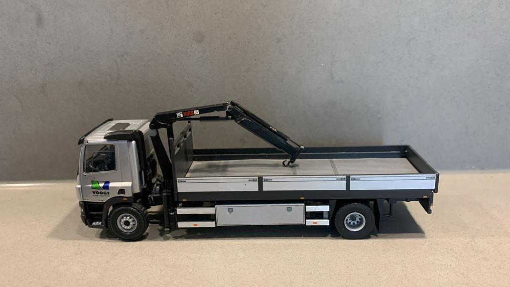 Tekno daf CF Voogt techniek hiab kraan, Ophalen of Verzenden, Zo goed als nieuw, Bus of Vrachtwagen, Tekno